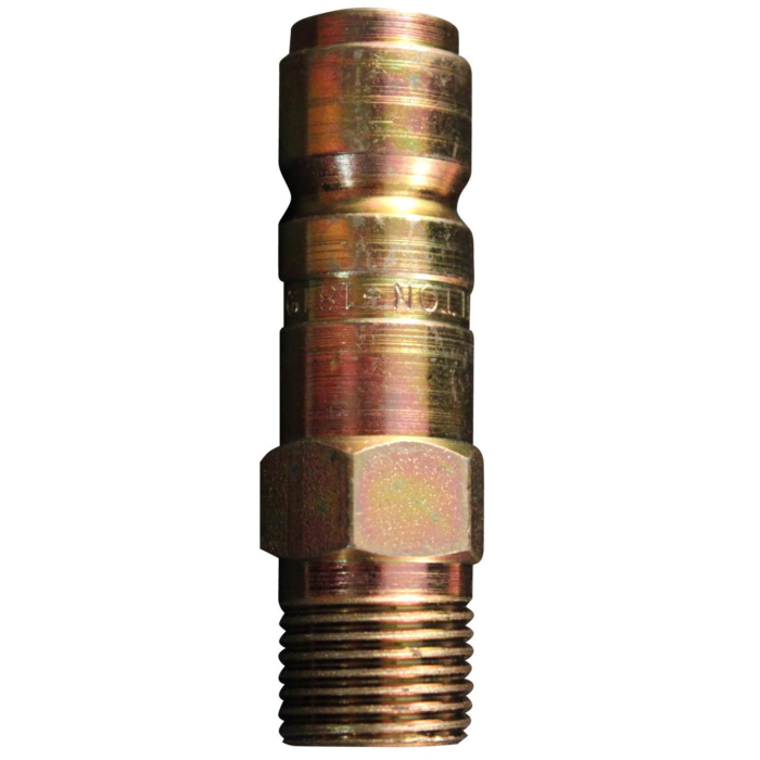 Milton 1819 1/2 X 3/8 Male NPT G Style Air Nipple